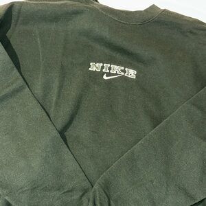 Nike Dark Green Logo Sweatshirt
